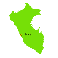 Перу - уменьшенная карта